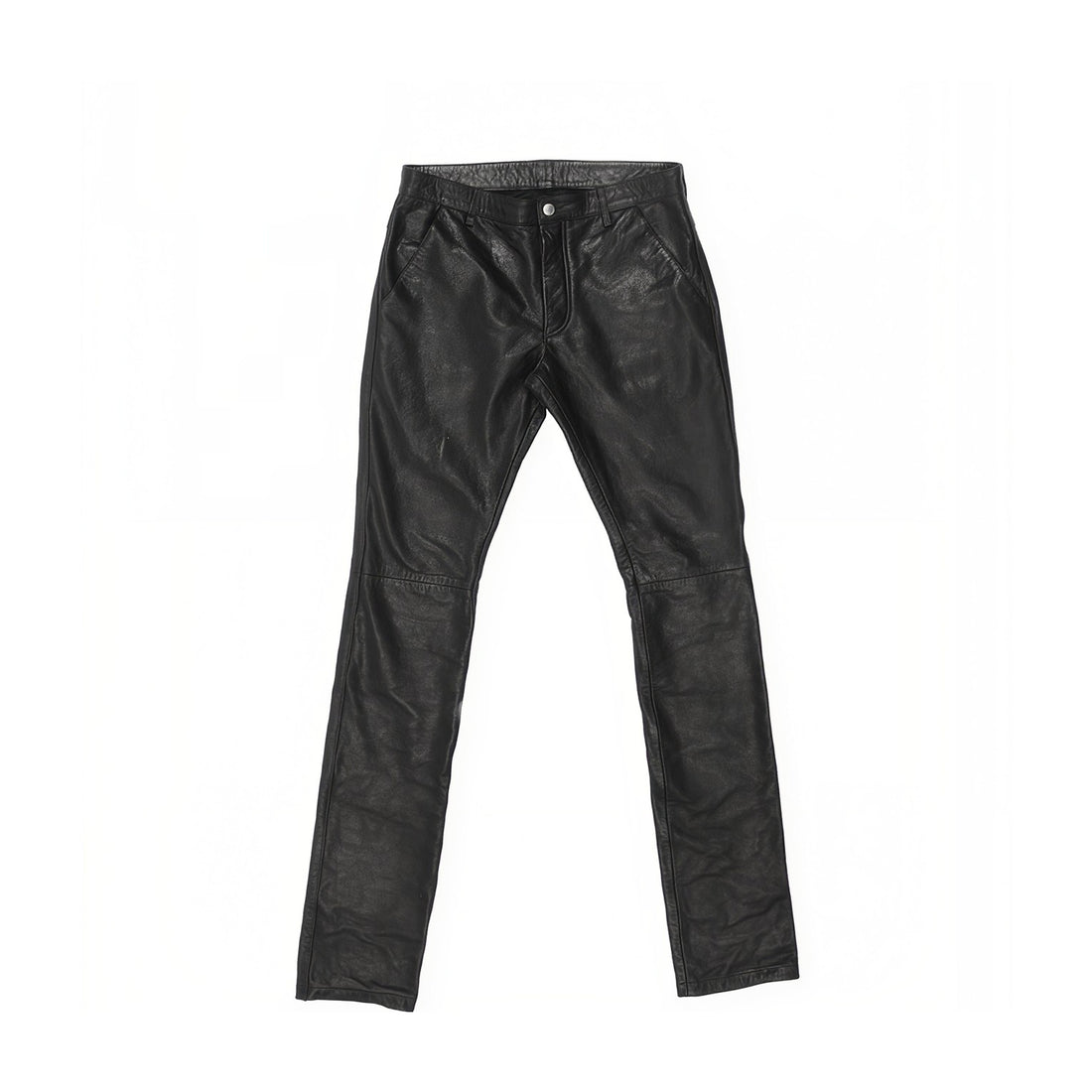 VIVET Slim Fit Leather Pants — photograph 1