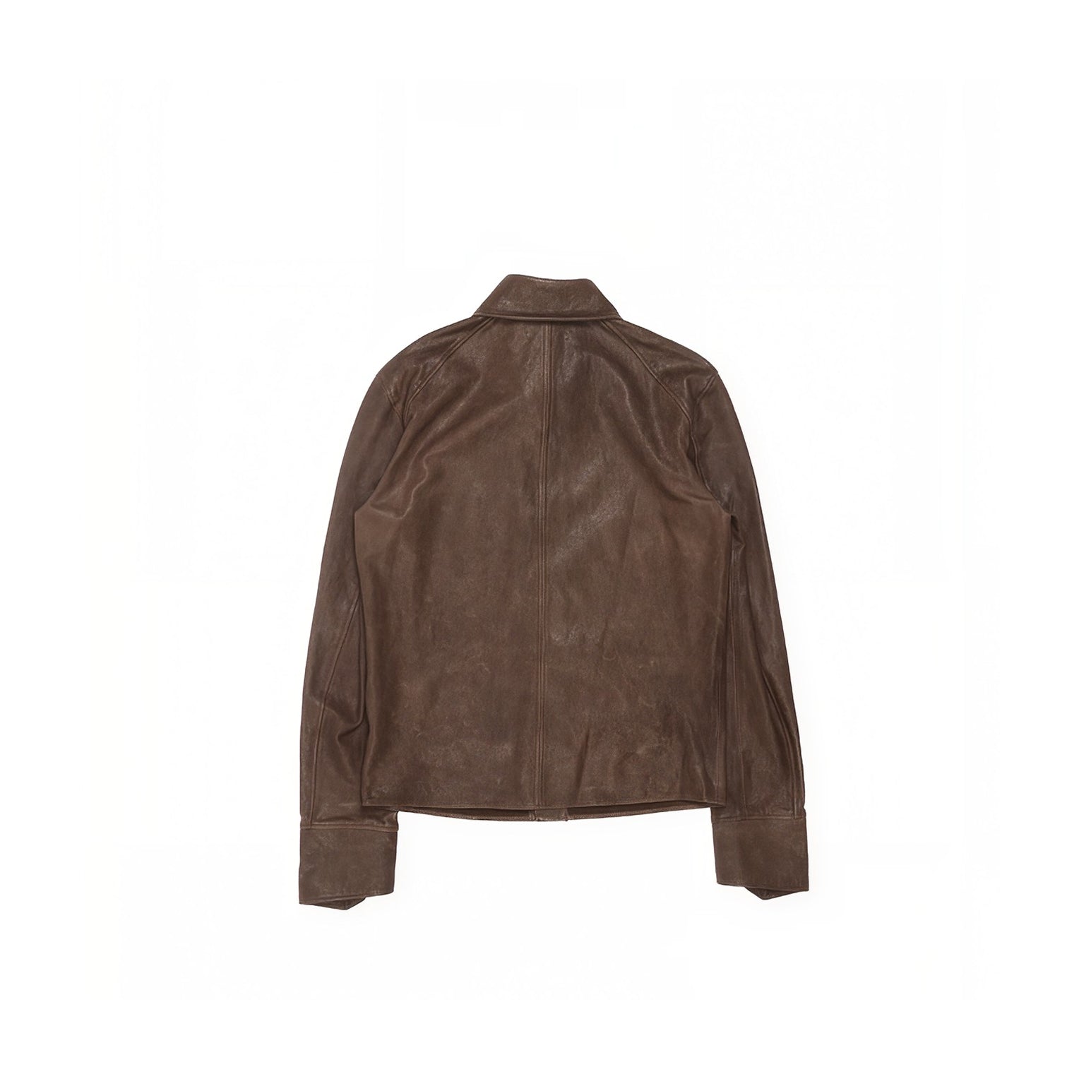 VIVET Leather Button Down Regular Fit reverse